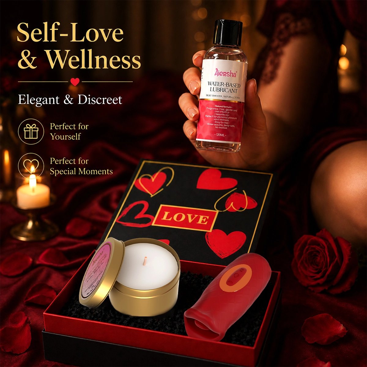 Aiersha Whisper of Love Gift Box - Intimacy Set