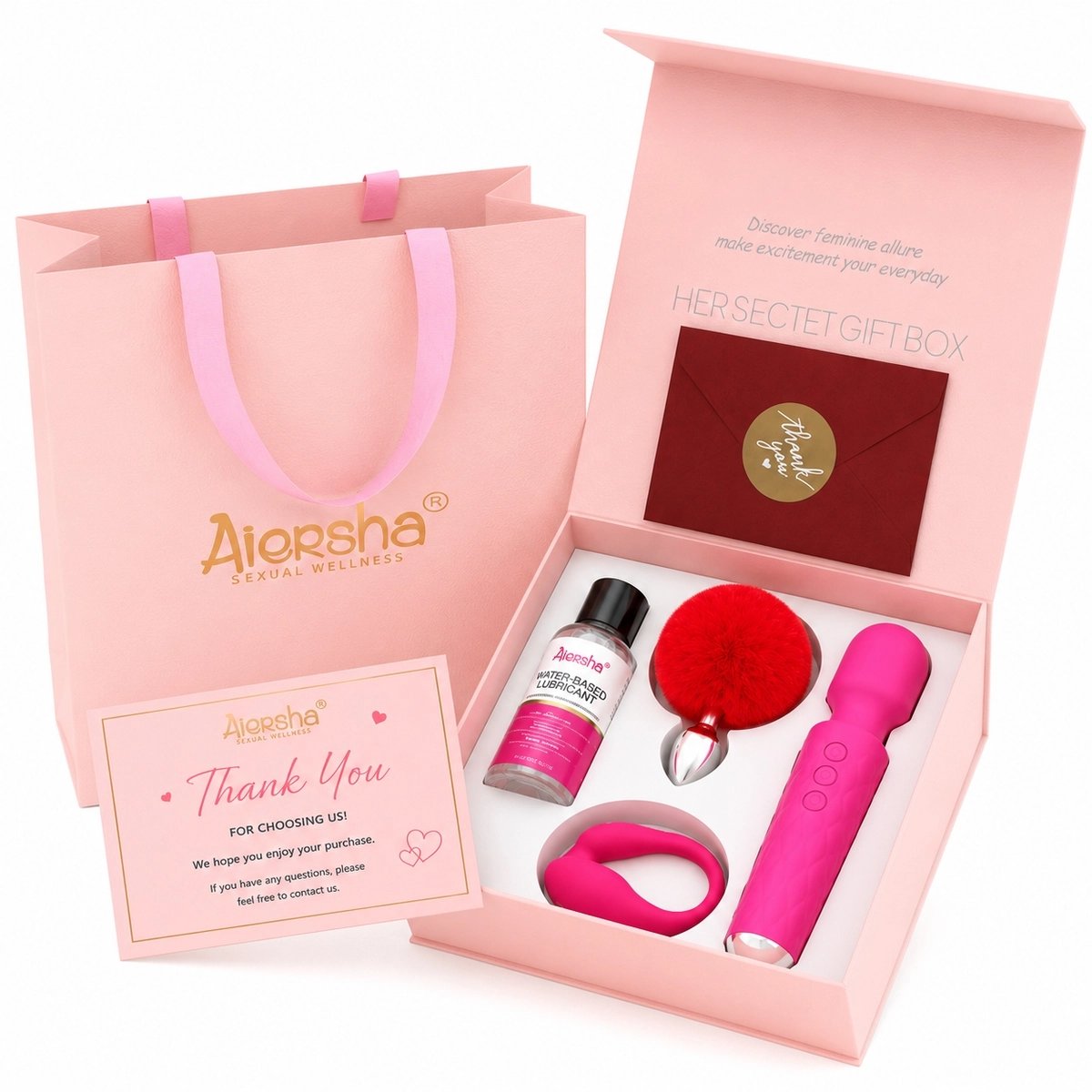 Aiersha Ihr Geheimnis Luxus Geschenkset - 4-teiliges Set