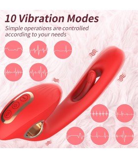 Aiersha Anasta 2nd Generation A Vibrator red