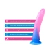 Aiersha Ópalo Seda: Dildos Curvados de Silicona Líquida de Tamaño Completo