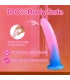 Aiersha Ópalo Seda: Dildos Curvados de Silicona Líquida de Tamaño Completo