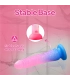 Aiersha Opal Silk L: Curved Liquid Silicone Dildo Series for Pleasure