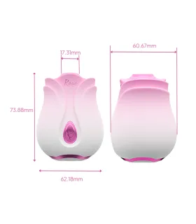 Aiersha Bloom Masajeador de Pulso Vibrador Rosa Pink – Motor Lineal