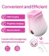 Aiersha Bloom Pulse Massage Pinkr: Rose Vibrator with Linear Motor
