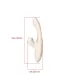 Aiersha Lunara Trio Vibrator White – Triple Vibration, Twitch & Suction