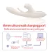 Aiersha Luna Flex Magic Vibrator Weiss – Dreifach-Vibration & Wärme erleben