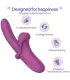 Aiersha Serava Wärme-Vibrator Purpur – Sinnliche Wärme und Bewegung erleben
