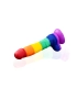 Aiersha Chroma Line M: Vibrant Full-Size Liquid Silicone Dildo
