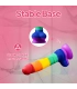 Aiersha Chroma Line L: Vibrant Full-Size Liquid Silicone Dildo