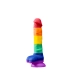 Aiersha Chroma Line L: Vibrant Full-Size Liquid Silicone Dildo