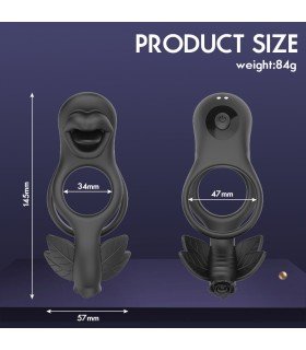 Aiersha Penis Trainer Pro -The App-Controlled Endurance Device black