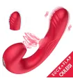Aiersha Soraka - The Dual-Action Flutter & Vibration Toy in red