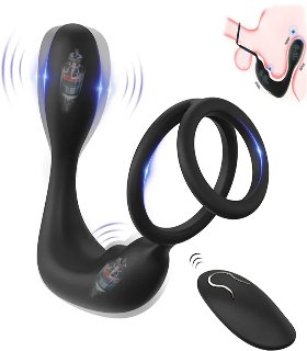 kf-S915d979985ab45f0af036c3be12e5904R-Male-Prostate-Massager-Vibrating-Anal-Plug-with-Cock-Ring-Delay-Ejaculation-Masturbator-Se