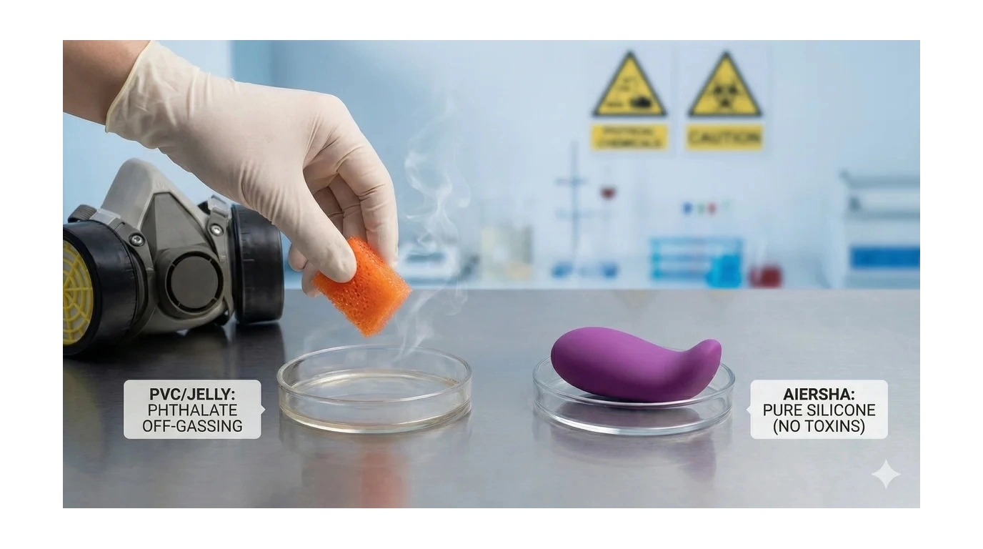 Sexspielzeug-Materialien erklärt: Silikon, TPE, PVC & Sicherheit