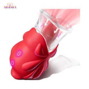 10 Strong Licking Rose Vibrator Toy