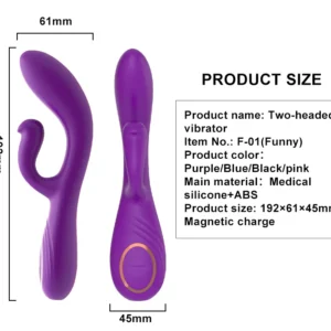 Double vibration G Spot Vibrator Sex Toy - Image 6