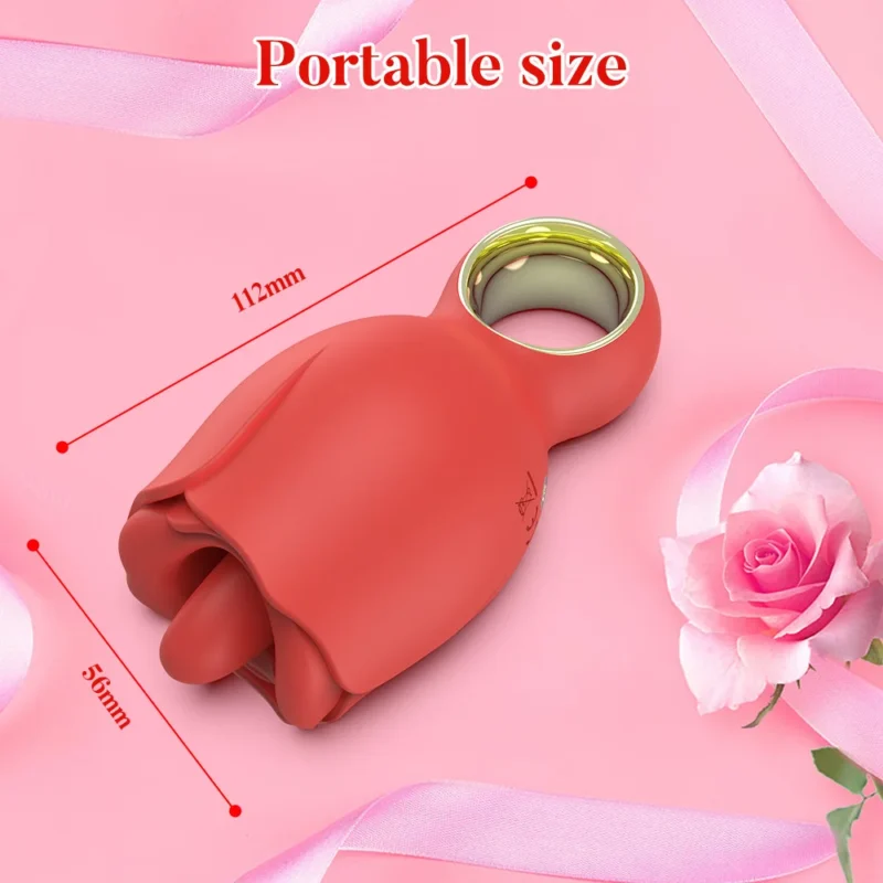 Powerful Rose Sucking Vibrator - Image 6