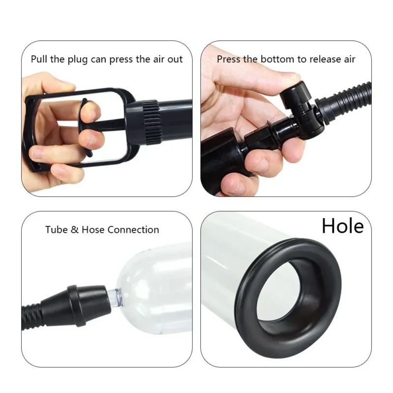 Vacuum Pump Male Masturbation Penile Extender - Image 3