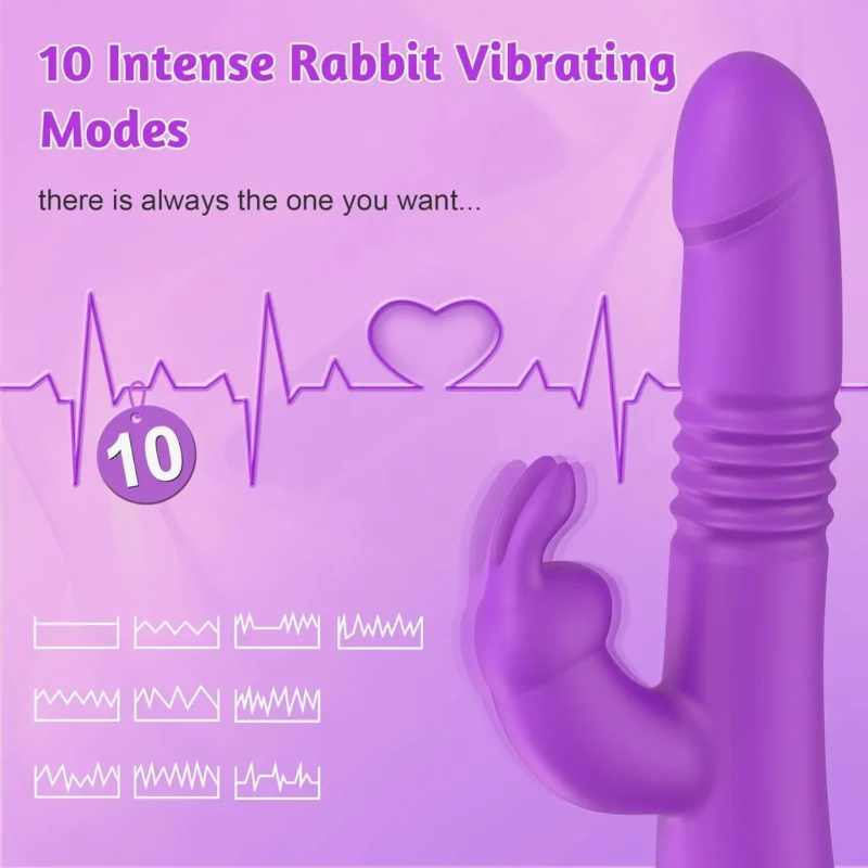 Female Sex Toys Rabbit Vibrators with G Spot - Image 5