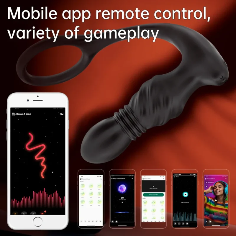 Sex Toy Anal Plug Vibrator for Man - Image 3