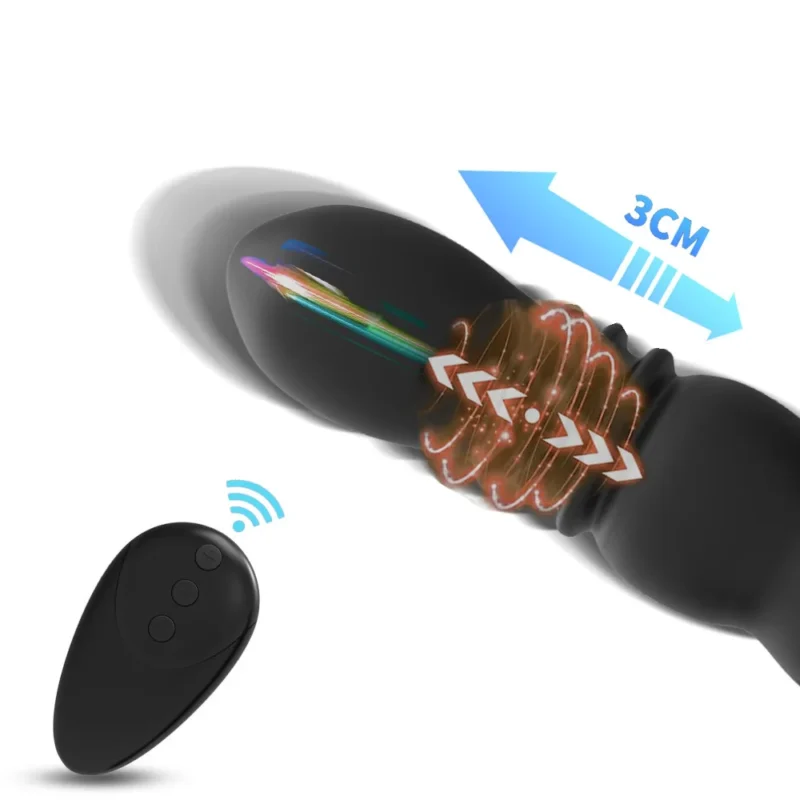 Telescopic Silicone Anal Plug - Image 4