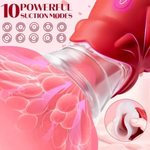 10 Strong Licking Rose Vibrator Toy - Image 3
