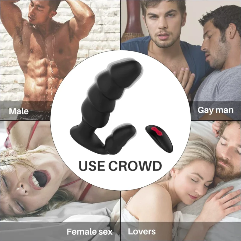 Wireless Remote Control Double Penetration Anal Plug - Image 5