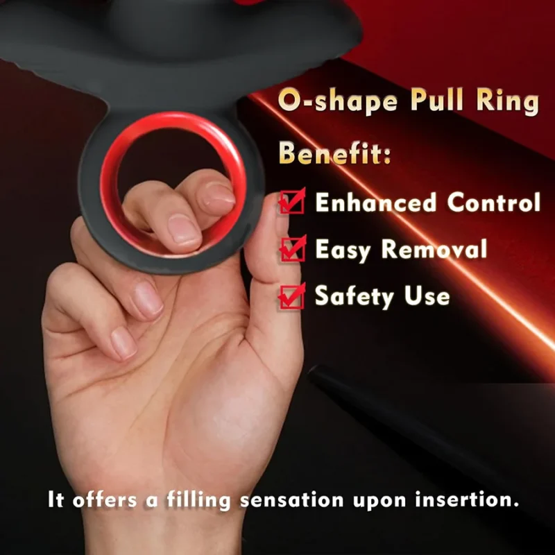 Thrusting Vibrator Anal Plug for Women - Image 3