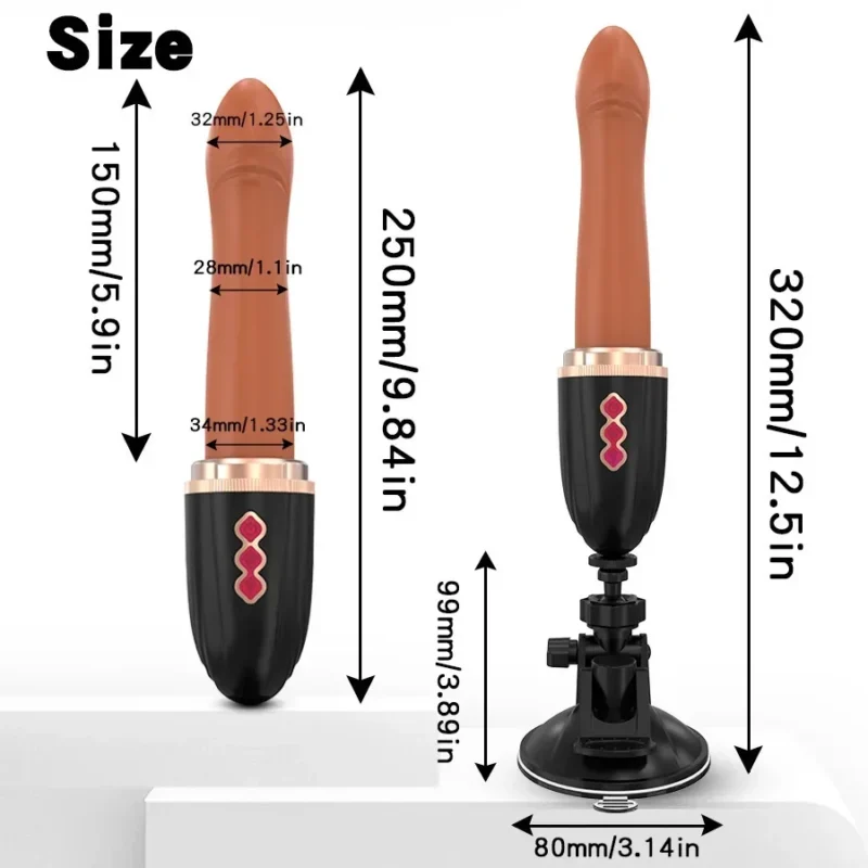 Sex Machine Automatic Thrusting Dildo - Image 6