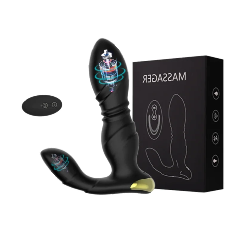 AIERSHA Prostate Massager Rotating Anal Vibrator - Image 6