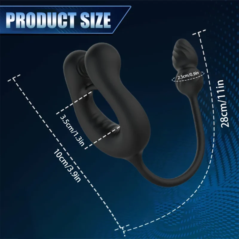 Wireless APP Cock Ring Thrusting Bullet Vibrator - Image 5