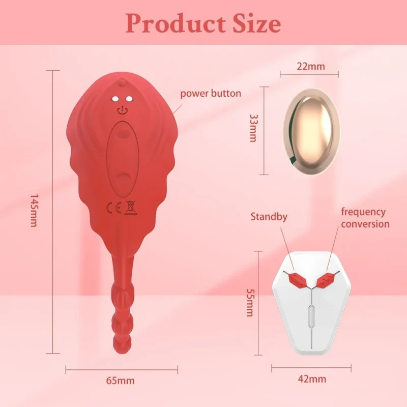 Wireless Bluetooth Anal Vibration Dildo - Image 2
