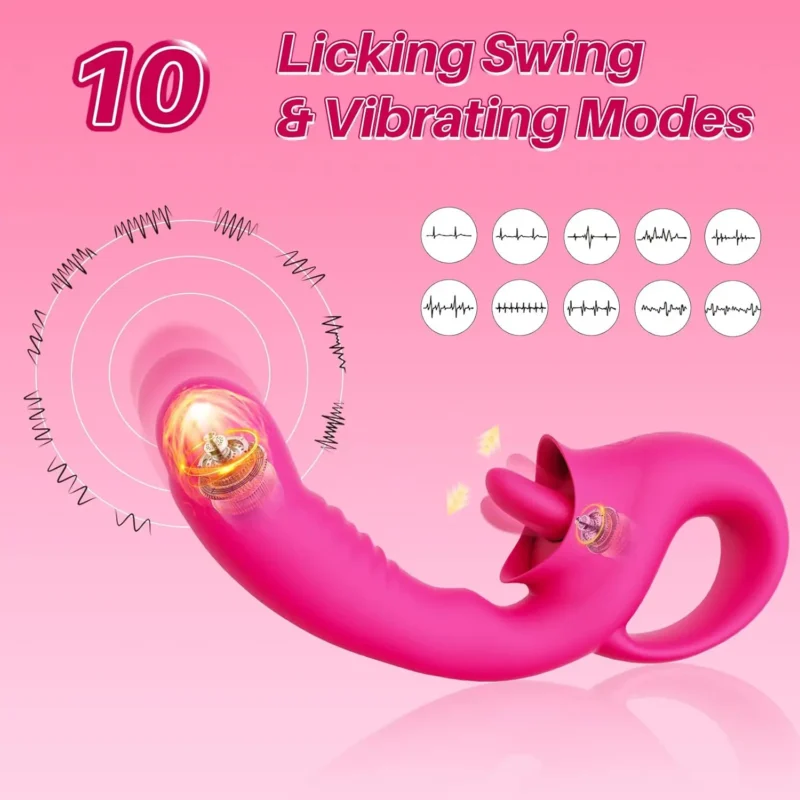 Clitoral Licking G Spot Vibrator - Image 2