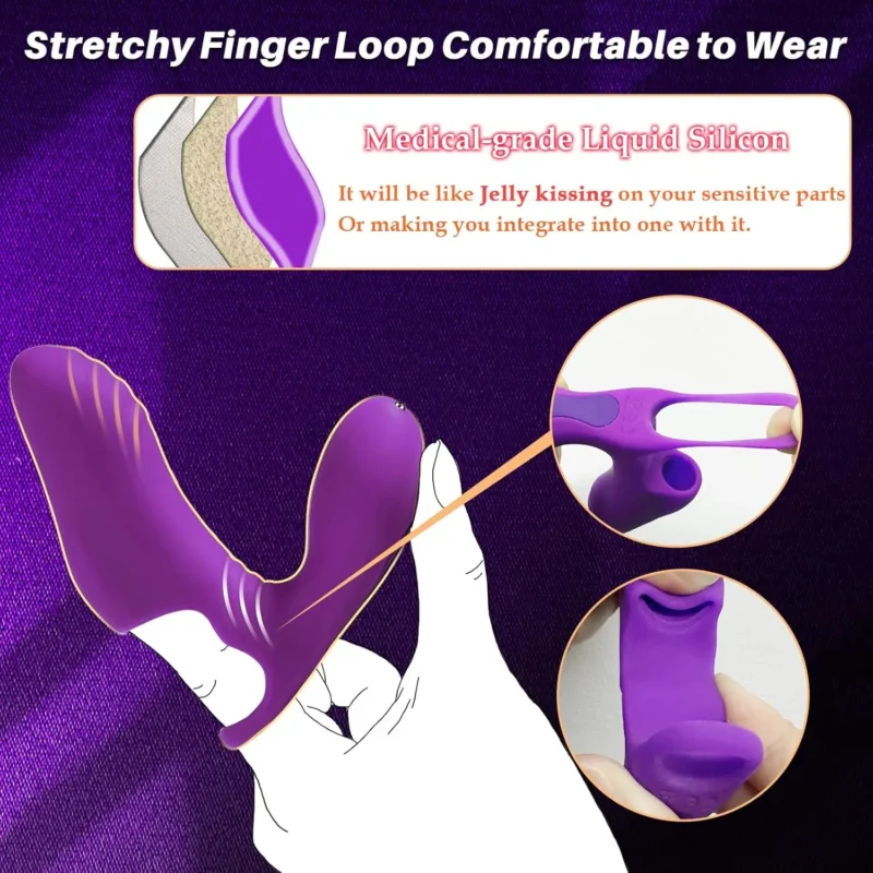 Clitoris Vibrator Finger Sleeve - Image 5