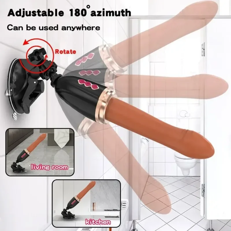 Sex Machine Automatic Thrusting Dildo - Image 4