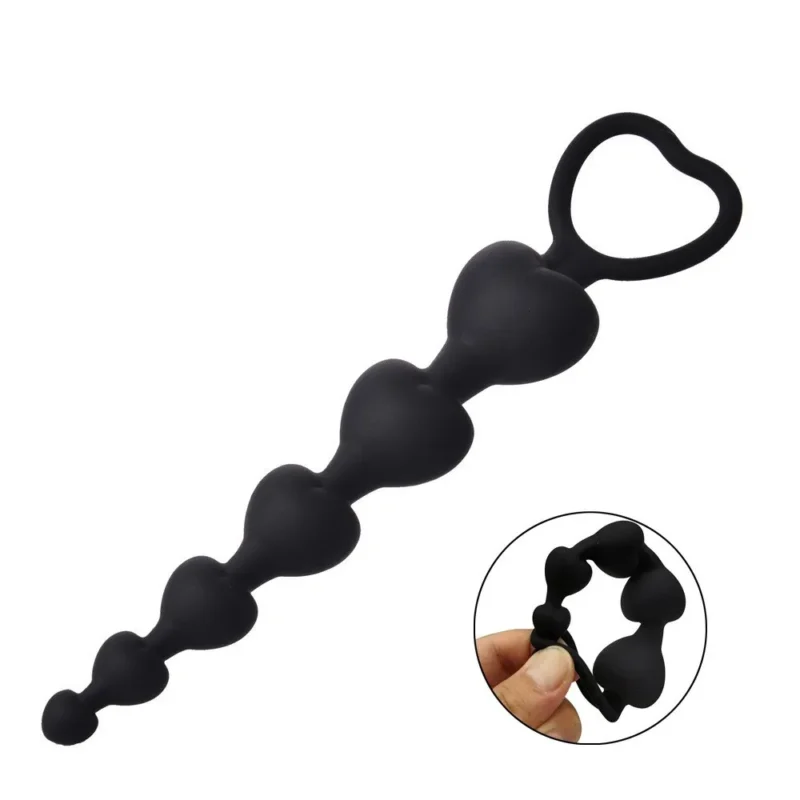 ❤ Heart Anal Beads for Couple - Image 4