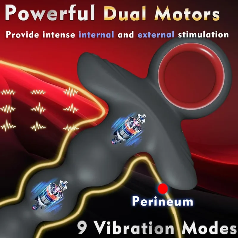 Thrusting Vibrator Anal Plug for Women - Image 2