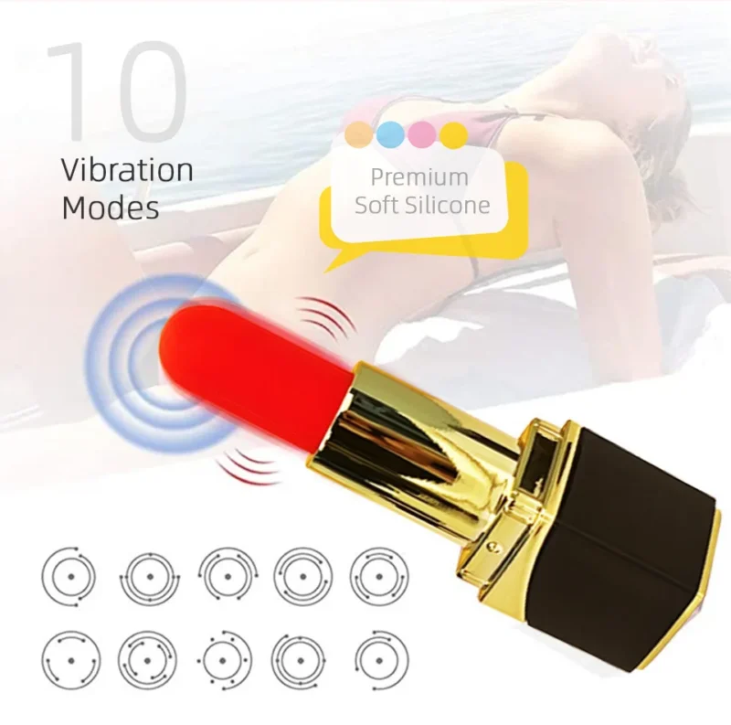 Mini Lipstick Vibrator USB - Image 3