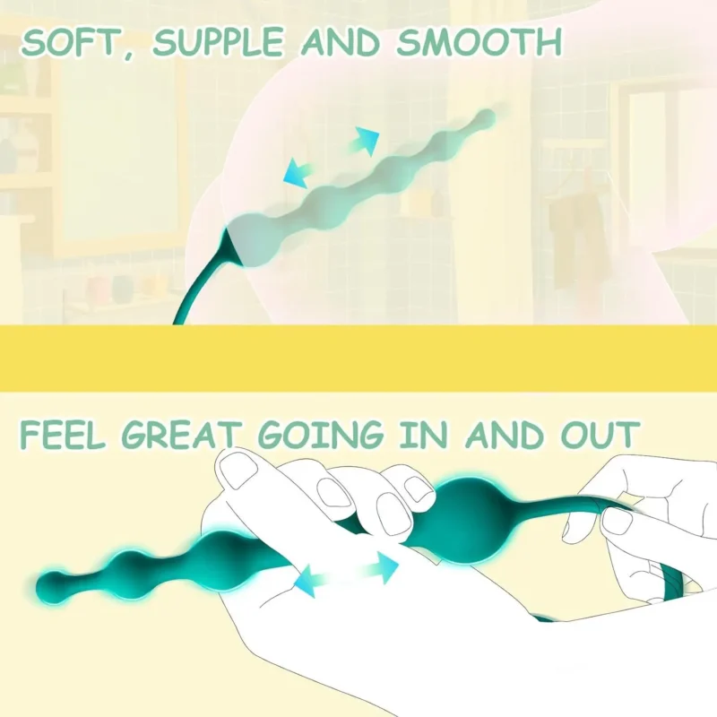 3 IN 1 Anal Beads Butt Plug - Image 3