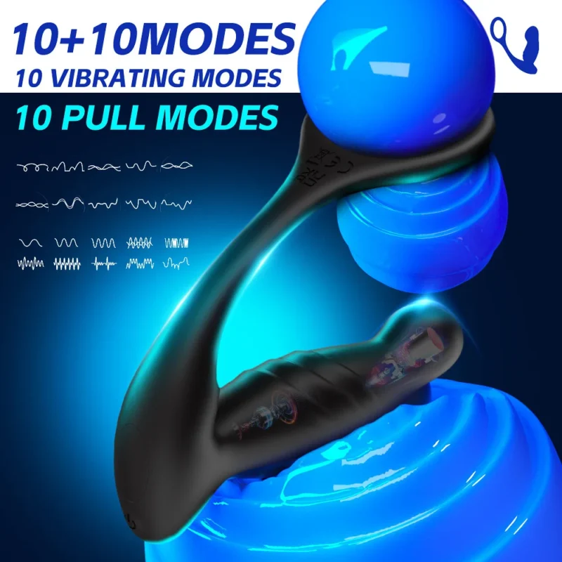 Wiggling Anal Vibrator For Men - Image 3