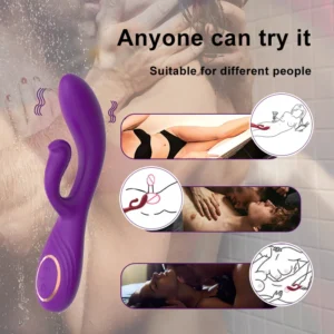 Double vibration G Spot Vibrator Sex Toy - Image 2