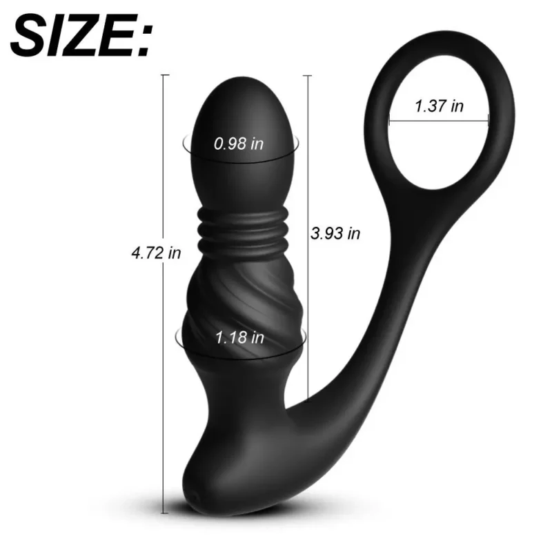 Sex Toy Anal Plug Vibrator for Man - Image 6