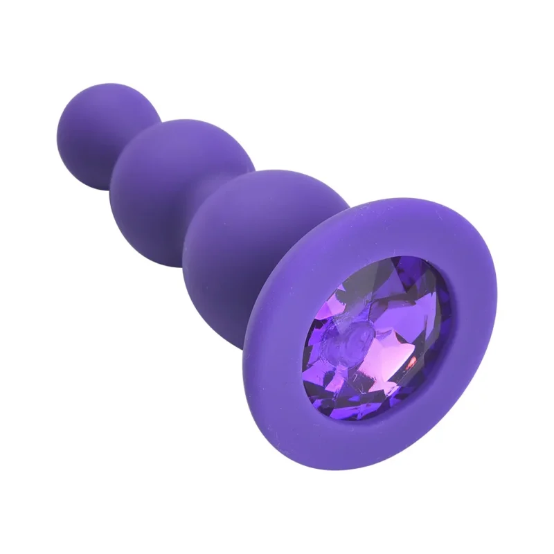 Silicone Crystal Anal Extreme Butt Plug - Image 4