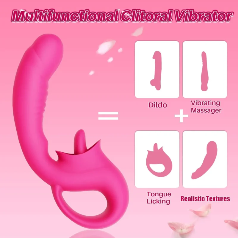 Clitoral Licking G Spot Vibrator - Image 4