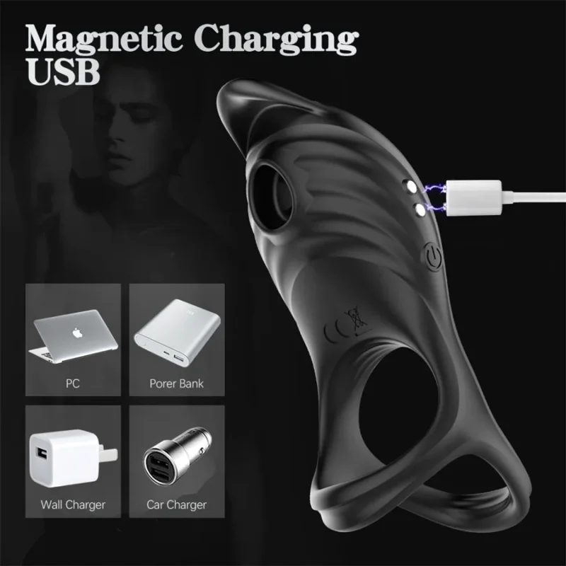 Suction Penis Ring Sex Toy - Image 6