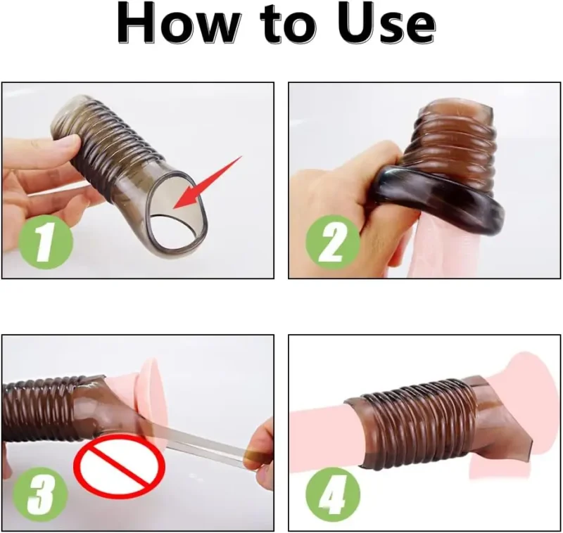 Reusable Penis Enlarge Sleeve - Image 4