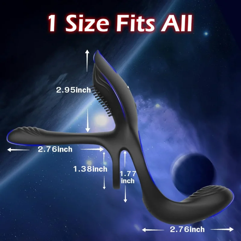 3 in 1 Vibrator for Couple Cock - Image 6