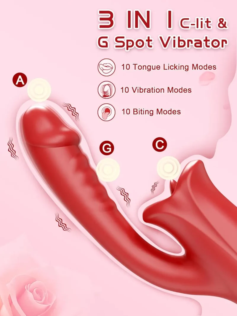 Tongue Rose Sex Toy - Image 2