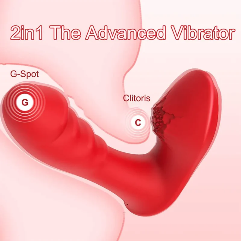 Thrusting Dildo Vibrator for Women - Image 2