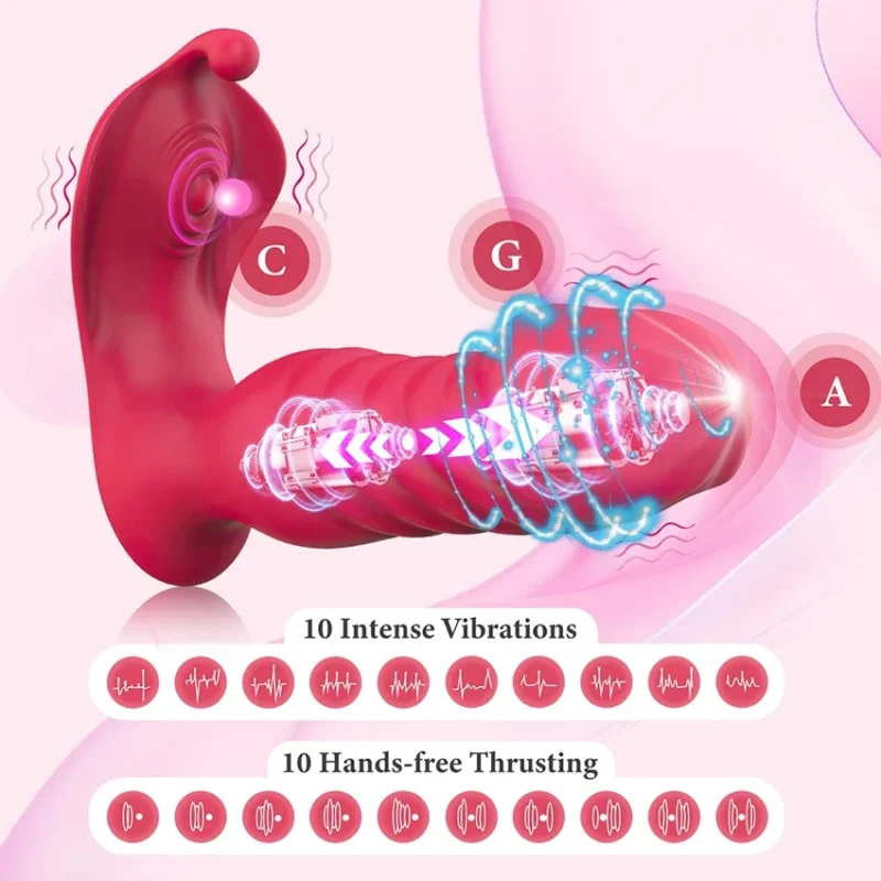 Thrusting Dildos Vibrator for Women - Image 2